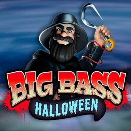 Big Bass Halloween logo by Pragmatic Play at Spinju CasinoBig Bass Halloween