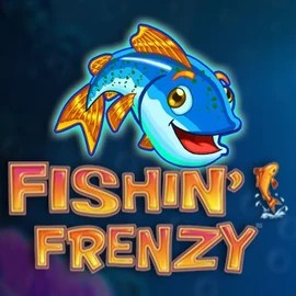 Fishin Frenzy slot logo by Blueprint Gaming at Spinju CasinoFishin Frenzy