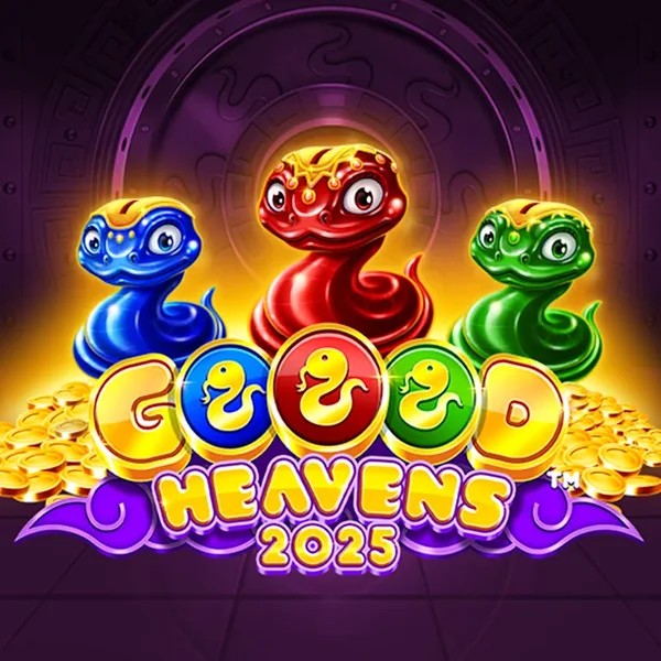 Goood Heavens logo by Rarestone Gaming at Spinju CasinoGoood Heavens